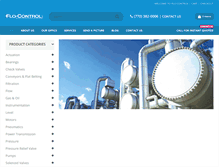 Tablet Screenshot of flo-control.com